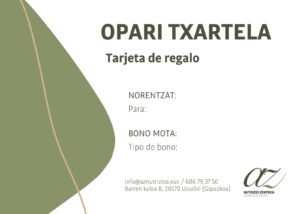 Opari Txartela